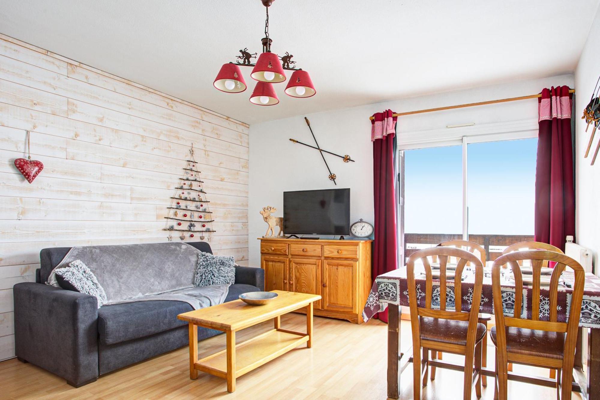 Apartament Soleil Et Montagne - Au Pied Station Les Angles Zewnętrze zdjęcie