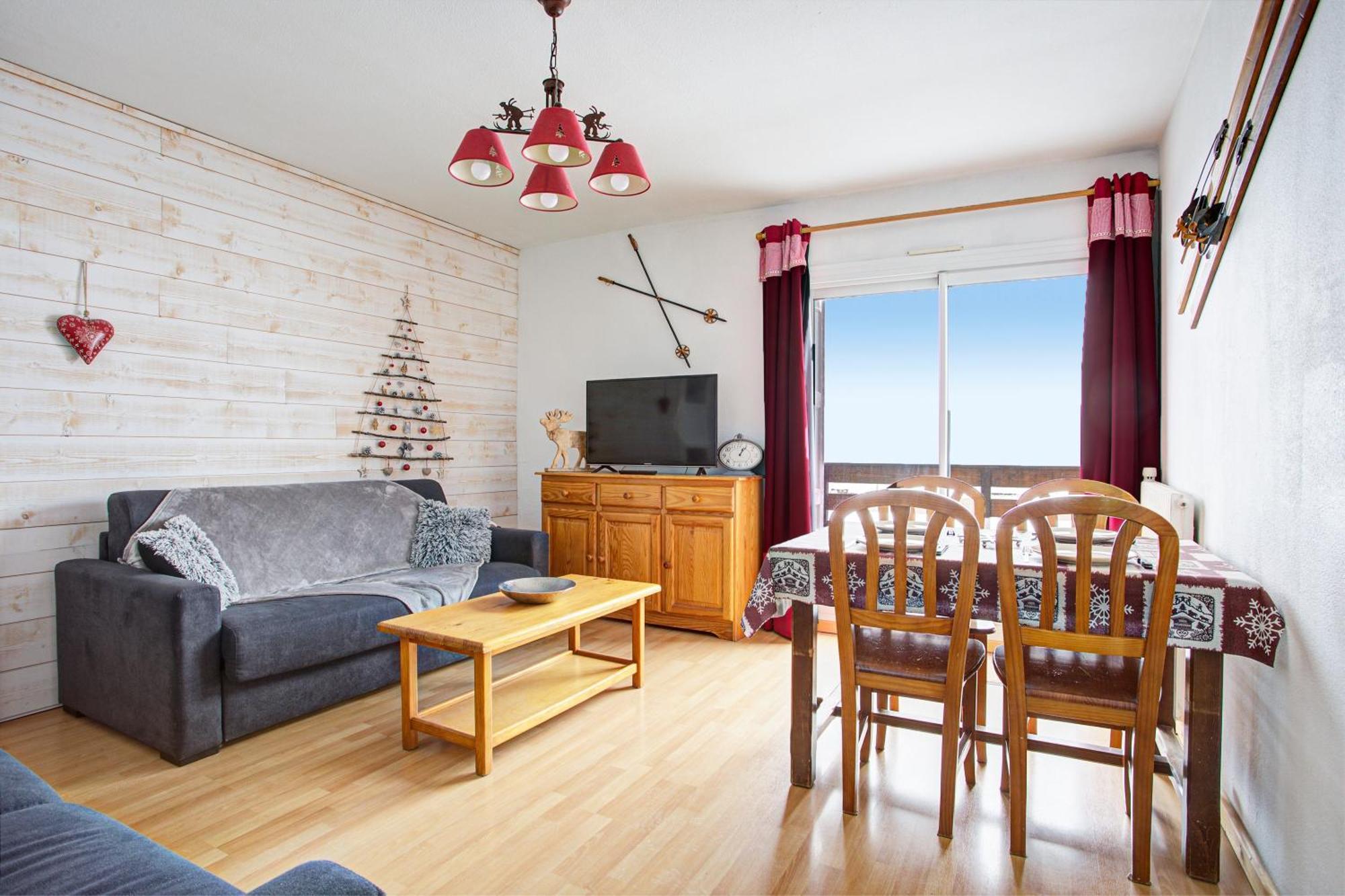 Apartament Soleil Et Montagne - Au Pied Station Les Angles Zewnętrze zdjęcie